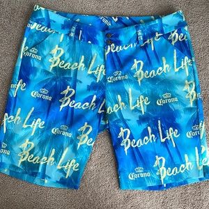 Loudmouth Golf: Women’s StretchTech Shorts - Beach Corona